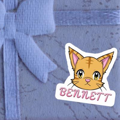 Sticker Katze Bennett Laptop Image