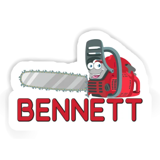 Sticker Bennett Chainsaw Notebook Image