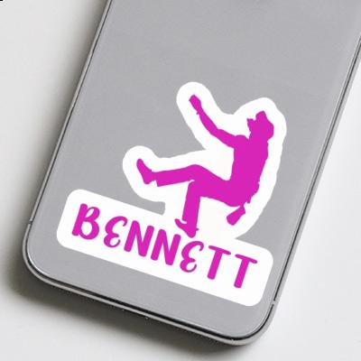 Climber Sticker Bennett Notebook Image