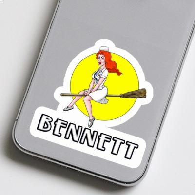 Bennett Sticker Nurse Laptop Image