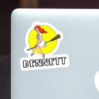 Bennett Sticker Nurse Notebook Image