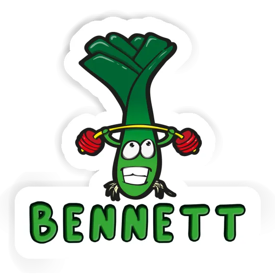 Sticker Weightlifter Bennett Gift package Image