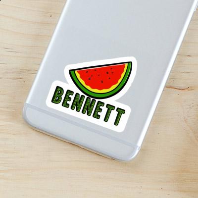 Bennett Sticker Melon Image