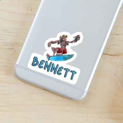 Autocollant Bennett Surfeur Gift package Image