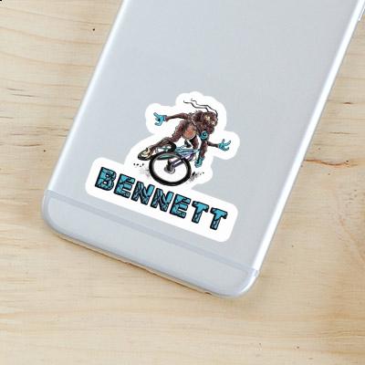 Biker Sticker Bennett Notebook Image