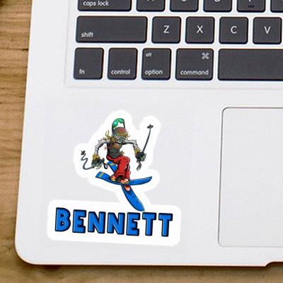 Skieur Autocollant Bennett Gift package Image