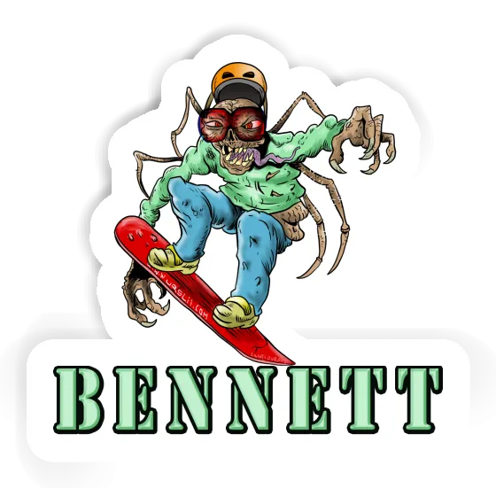 Snowboardeur Autocollant Bennett Gift package Image