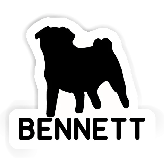 Sticker Pug Bennett Gift package Image