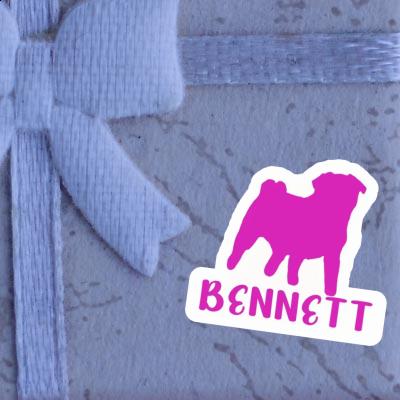 Sticker Pug Bennett Image