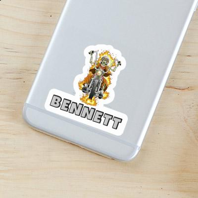 Sticker Motorbike Rider Bennett Gift package Image