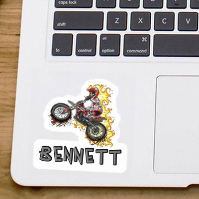 Autocollant Bennett Motocrossiste Gift package Image