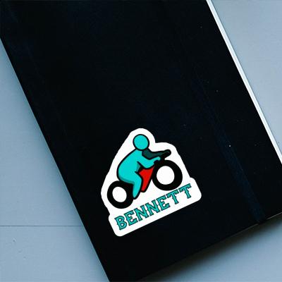 Sticker Motorbike Driver Bennett Gift package Image