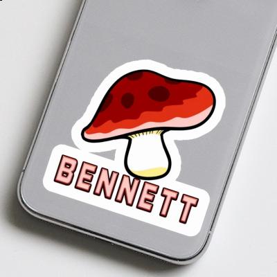 Toadstool Sticker Bennett Image