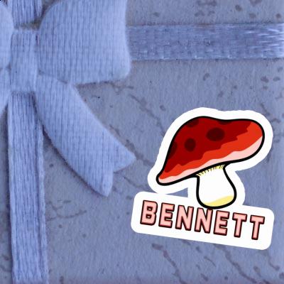 Bennett Autocollant Champignon Image