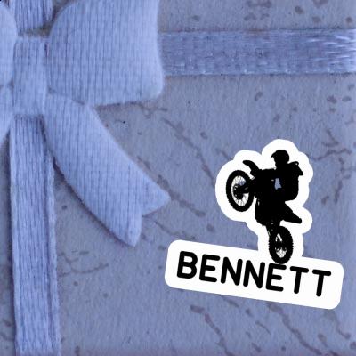 Sticker Motocross Rider Bennett Image