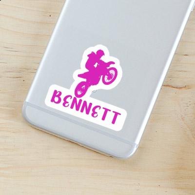 Sticker Motocross Rider Bennett Gift package Image