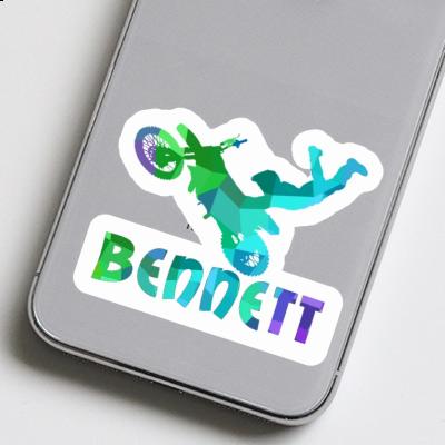 Bennett Sticker Motocross Jumper Image