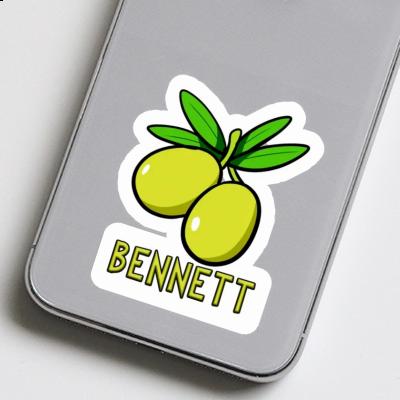 Olive Sticker Bennett Laptop Image