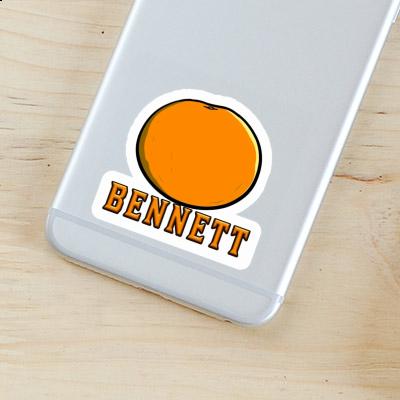 Bennett Sticker Orange Gift package Image