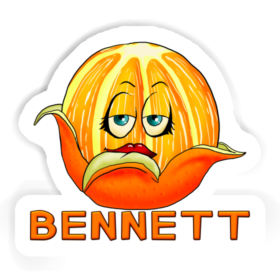 Orange Sticker Bennett Gift package Image