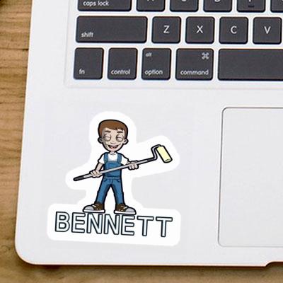 Sticker Bennett Maler Laptop Image