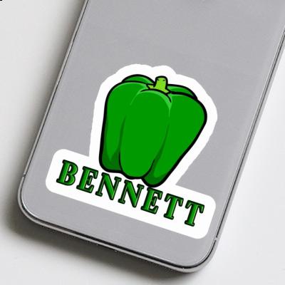 Paprika Sticker Bennett Laptop Image