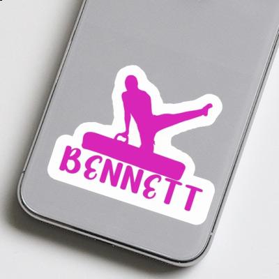 Sticker Bennett Gymnast Notebook Image