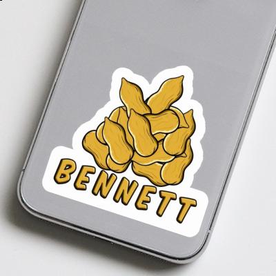 Sticker Bennett Nut Laptop Image