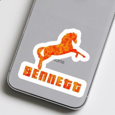 Bennett Sticker Pferd Image