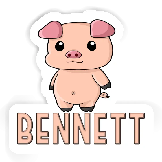 Bennett Sticker Schweinchen Gift package Image