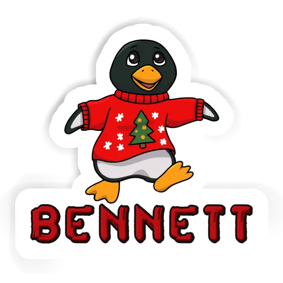 Sticker Penguin Bennett Gift package Image