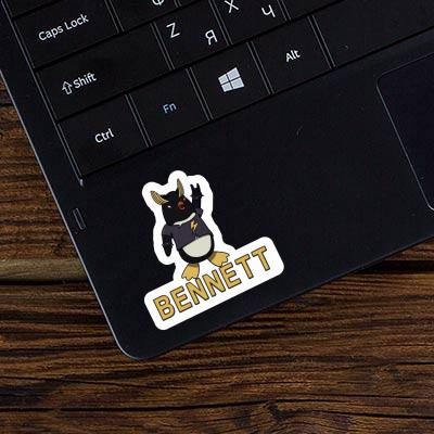 Sticker Pinguin Bennett Laptop Image