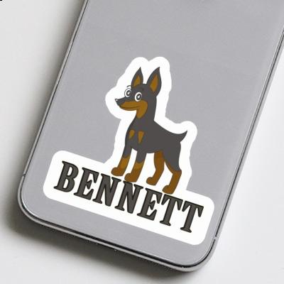 Sticker Pinscher Bennett Gift package Image