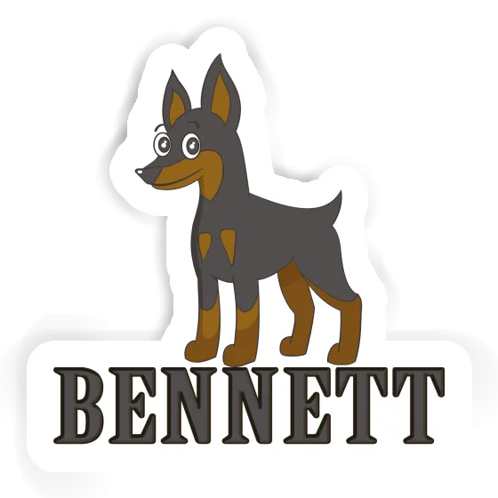 Pinscher Sticker Bennett Gift package Image