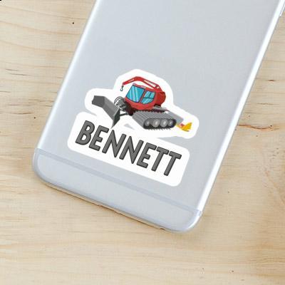 Sticker Bennett Snow Groomer Notebook Image