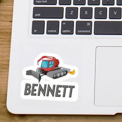 Sticker Bennett Snow Groomer Laptop Image