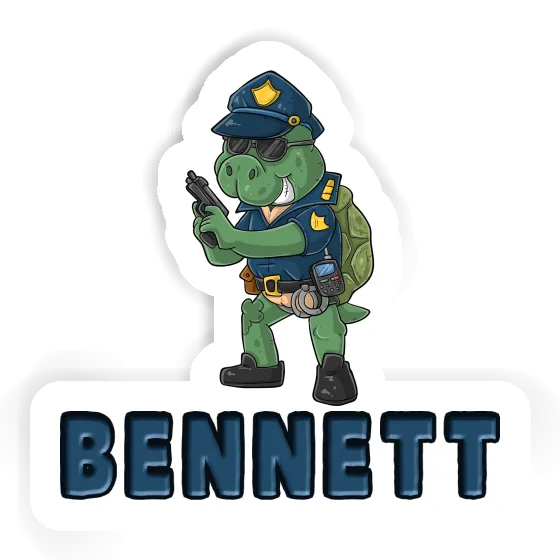 Officer Sticker Bennett Gift package Image