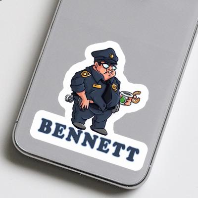 Police Officer Sticker Bennett Gift package Image