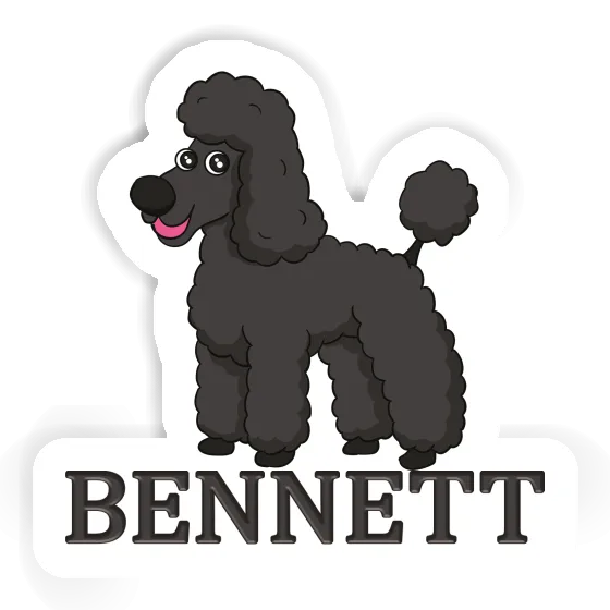 Pudel Sticker Bennett Gift package Image