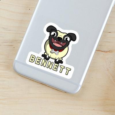 Pug Sticker Bennett Image