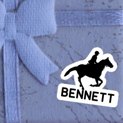 Bennett Autocollant Cavalière Image