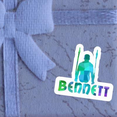 Bennett Autocollant Gymnaste aux anneaux Gift package Image