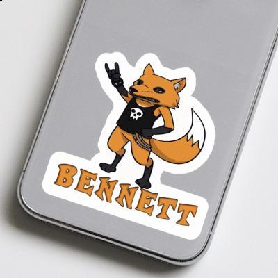 Bennett Sticker Fox Laptop Image