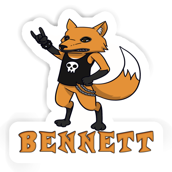 Bennett Sticker Fox Image