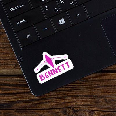 Rowboat Sticker Bennett Laptop Image