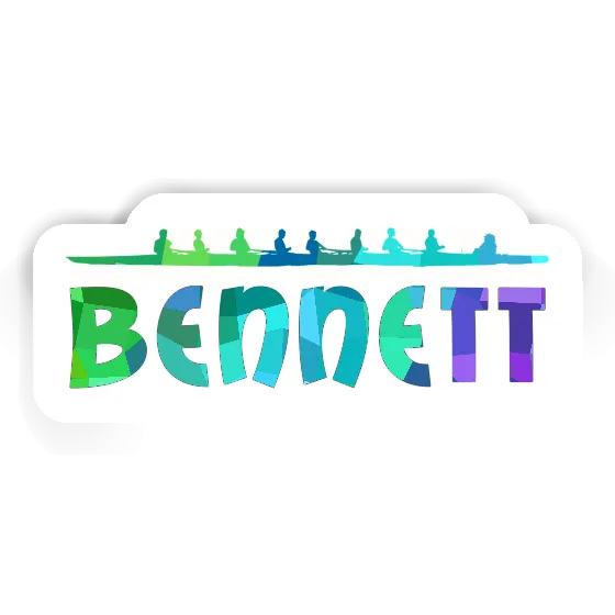 Bennett Sticker Rowboat Notebook Image