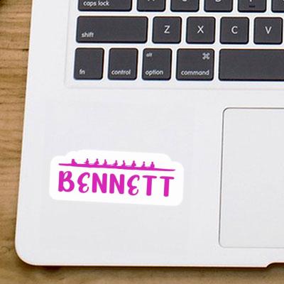 Bennett Sticker Ruderboot Notebook Image