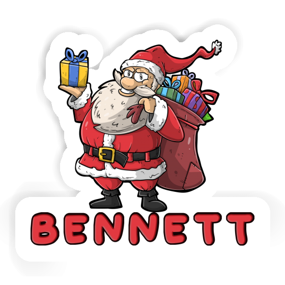 Weihnachtsmann Sticker Bennett Image