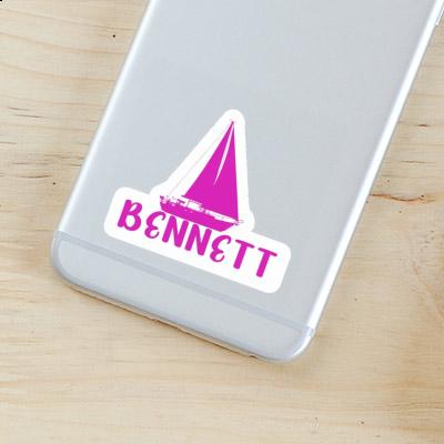 Sailboat Sticker Bennett Gift package Image