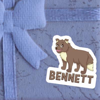 Chien de berger Autocollant Bennett Laptop Image